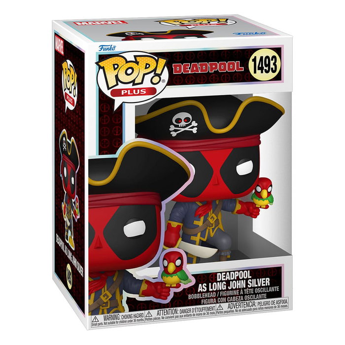 Funko Marvel POP! Plus Deadpool as Long John Silver Figura de Vinilo Funko Marvel POP! Plus Deadpool as Long John Silver Figura de Vinilo