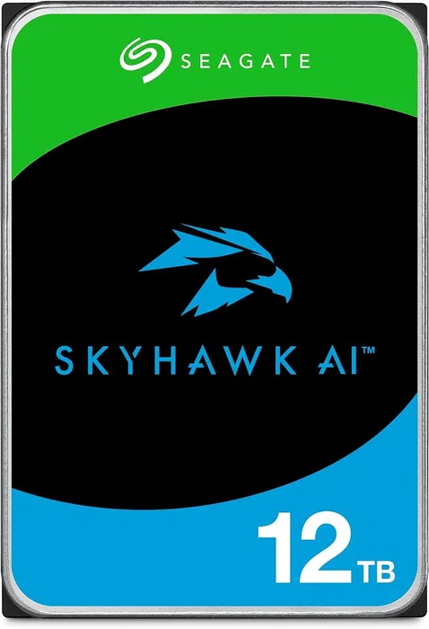 Seagate SkyHawk AI 12 TB 3.5 pulg SATA III 7200 RPM