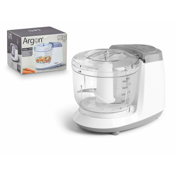 Argon Trituradora de 2 Velocidades con 2 Cuchillas, 350W, 400ml
