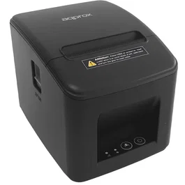 Approx APPPOS80AM-USBLAN Impresora de Tickets/Térmica de 80mm, USB/LAN, ESC/POS, Auto-corte, Cajón Portamonedas, Compatible Windows/Linux/Mac