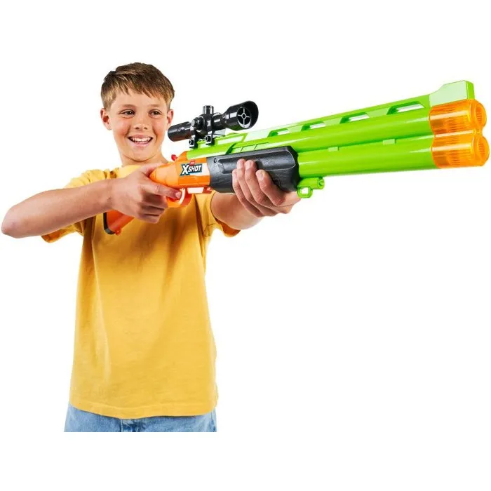 ZURU XSHOT ZUR4894680051577 - Escopeta de Corredera, Juego de Rol para Gran Cazador, +5 Años