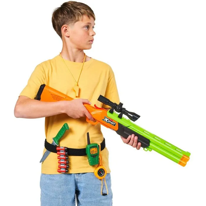 ZURU XSHOT ZUR4894680051577 - Escopeta de Corredera, Juego de Rol para Gran Cazador, +5 Años