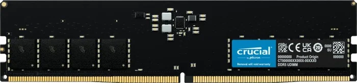 Crucial CT32G56C46U5 Memoria DDR5 32 GB 5600 MHz CL46 Crucial CT32G56C46U5 Memoria DDR5 32 GB 5600 MHz CL46