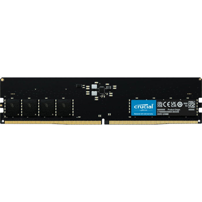 Crucial CT32G56C46U5 Memoria DDR5 32 GB 5600 MHz CL46 Crucial CT32G56C46U5 Memoria DDR5 32 GB 5600 MHz CL46