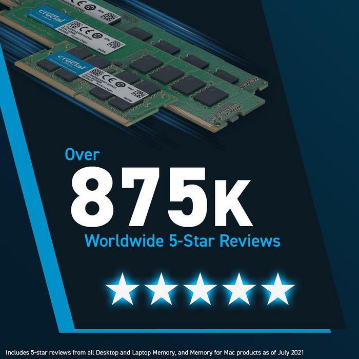 Crucial CT32G56C46U5 Memoria DDR5 32 GB 5600 MHz CL46 Crucial CT32G56C46U5 Memoria DDR5 32 GB 5600 MHz CL46
