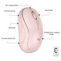 Logitech M240 Silent Bluetooth Rosa