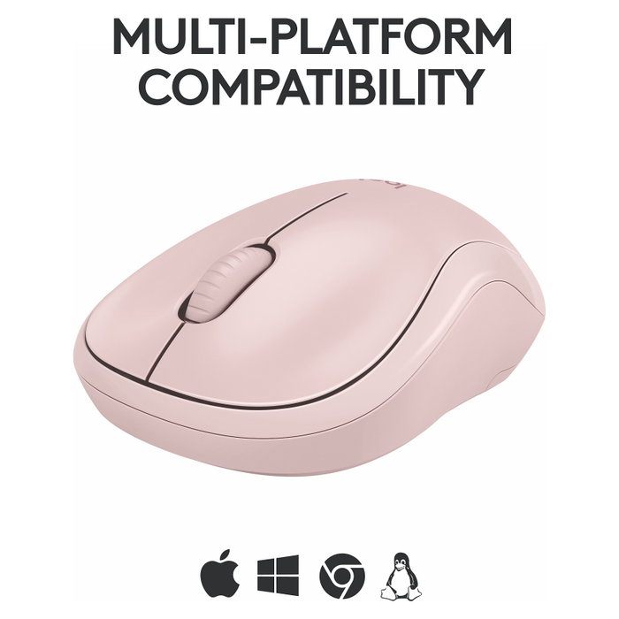 Logitech M240 Silent Bluetooth Rosa
