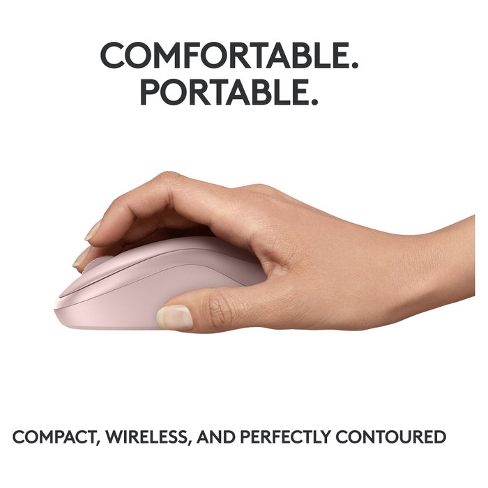 Logitech M240 Silent Bluetooth Rosa