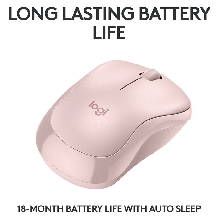 Logitech M240 Silent Bluetooth Rosa