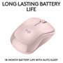 Logitech M240 Silent Bluetooth Rosa