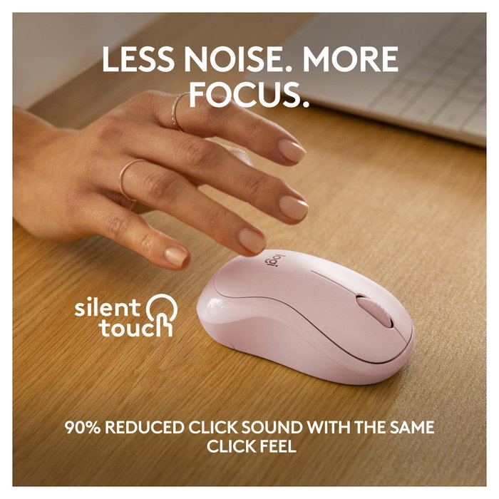 Logitech M240 Silent Bluetooth Rosa