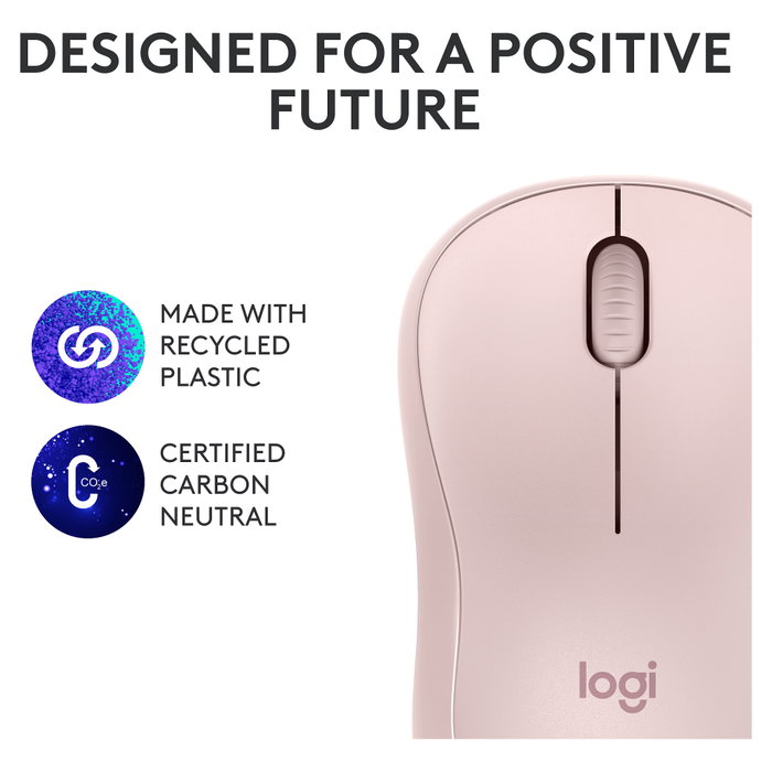 Logitech M240 Silent Bluetooth Rosa