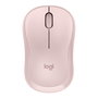 Logitech Ratón M240 Óptico Bluetooth Silencioso Rosa