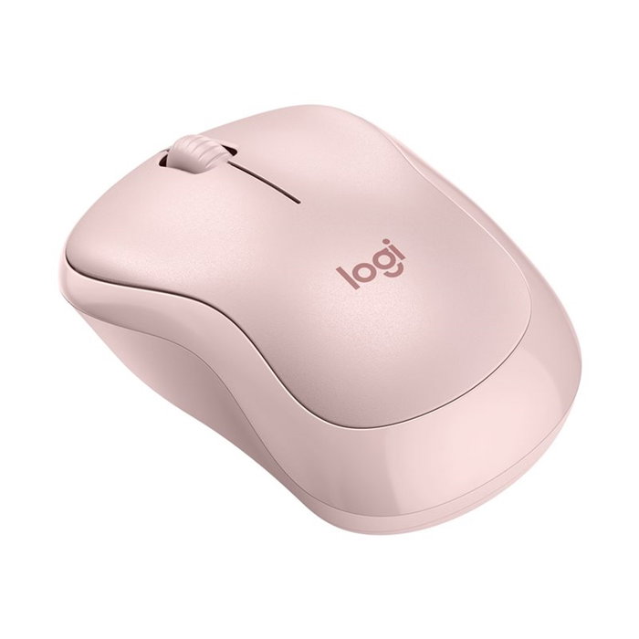 Logitech Ratón M240 Óptico Bluetooth Silencioso Rosa