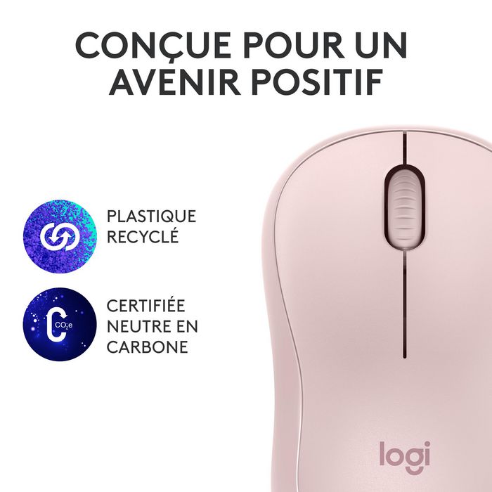 Logitech M240 Silent Ratón Bluetooth Inalámbrico Silencioso, 90% Menos Ruido, 18 Meses Batería, Ambidestro, para Windows, macOS, iPadOS, Android, Chromebook - Graphite/Rosa/Blanco Logitech M240 Silent Ratón Bluetooth Inalámbrico Silencioso, 90% Menos Ruido, 18 Meses Batería, Ambidestro, para Windows, macOS, iPadOS, Android, Chromebook - Graphite/Rosa/Blanco