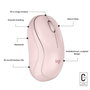 Logitech M240 Silent Ratón Bluetooth Inalámbrico Silencioso, 90% Menos Ruido, 18 Meses Batería, Ambidestro, para Windows, macOS, iPadOS, Android, Chromebook - Graphite/Rosa/Blanco
