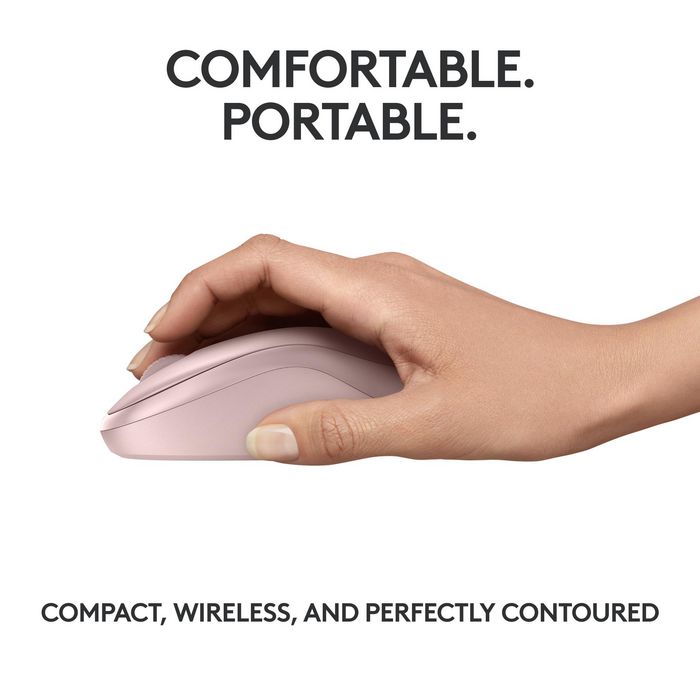 Logitech M240 Silent Ratón Bluetooth Inalámbrico Silencioso, 90% Menos Ruido, 18 Meses Batería, Ambidestro, para Windows, macOS, iPadOS, Android, Chromebook - Graphite/Rosa/Blanco Logitech M240 Silent Ratón Bluetooth Inalámbrico Silencioso, 90% Menos Ruido, 18 Meses Batería, Ambidestro, para Windows, macOS, iPadOS, Android, Chromebook - Graphite/Rosa/Blanco