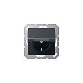Jung A1520BFKLANM Toma de corriente SCHUKO con tapa abatible Jung A1520BFKLANM Toma de corriente SCHUKO con tapa abatible