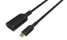 MicroConnect Adaptador USB-C macho a DisplayPort hembra, 0,2m, Negro