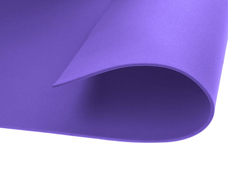 Innspiro Goma EVA lila fuerte láminas adhesivas 20x30cm x 2mm (20 unidades)