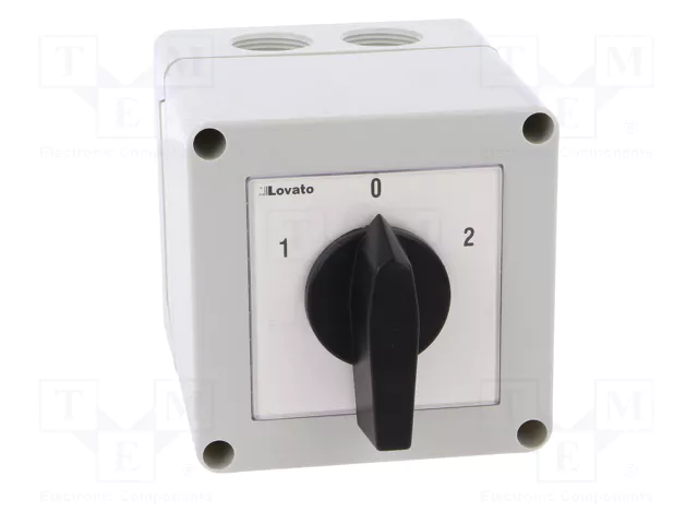 LOVATO ELECTRIC Interruptor de Leva 16A 3 Polos 1-0-2