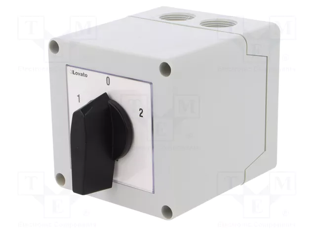 LOVATO ELECTRIC Interruptor de Leva 16A 3 Polos 1-0-2