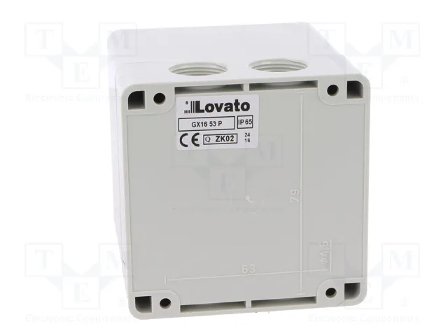 LOVATO ELECTRIC Interruptor de Leva 16A 3 Polos 1-0-2