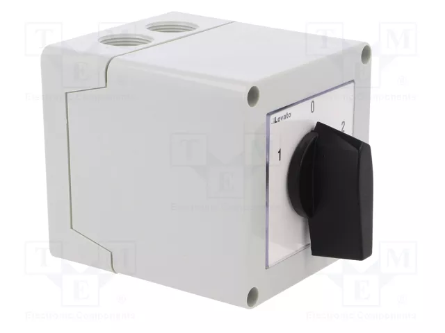 LOVATO ELECTRIC Interruptor de Leva 16A 3 Polos 1-0-2