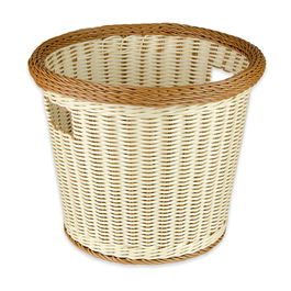 GET - WB-1522-TT - Cesta alta redonda - 35,6 cm Ø x 33 cm - Beige