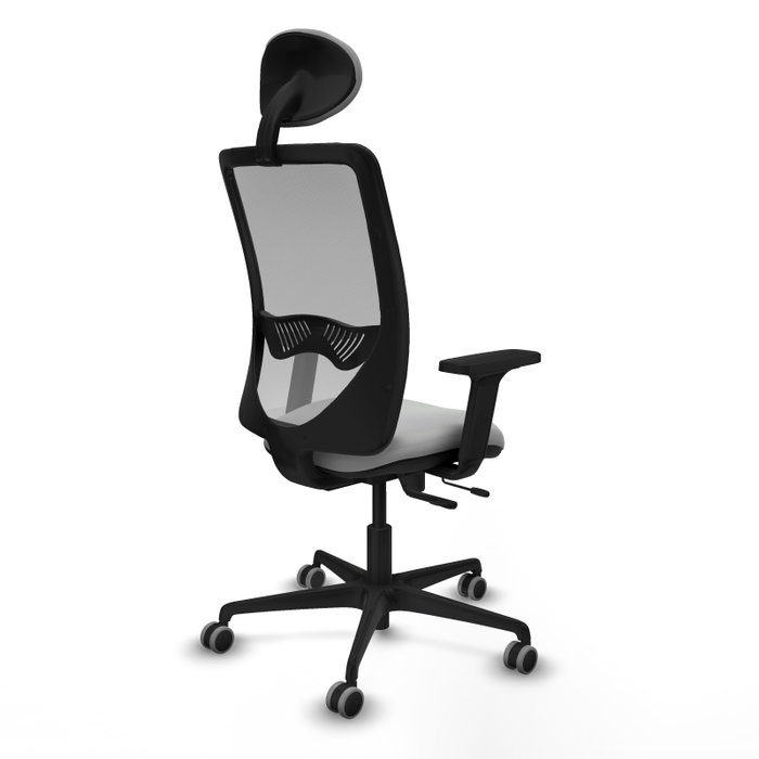 PIQUERAS Y CRESPO Silla de oficina Zulema Gris con mecanismo Sincro/Traslack PIQUERAS Y CRESPO Silla de oficina Zulema Gris con mecanismo Sincro/Traslack