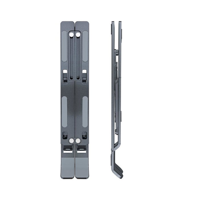 Tooq Soporte Elevador de Aluminio Plegable Gris TQLRS0035-AL-G