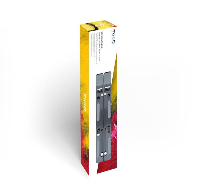 Tooq Soporte Elevador de Aluminio Plegable Gris TQLRS0035-AL-G