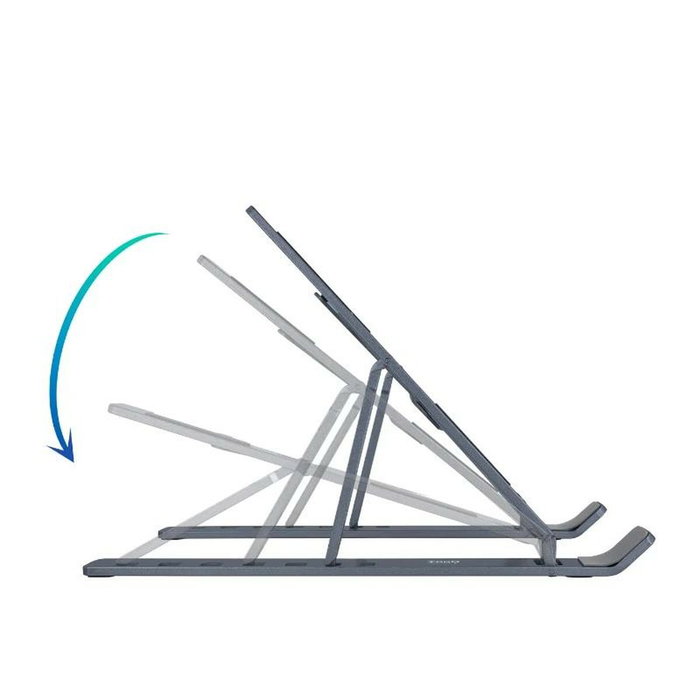 Tooq Soporte Elevador de Aluminio Plegable Gris TQLRS0035-AL-G