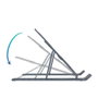 Tooq Soporte Elevador de Aluminio Plegable Gris TQLRS0035-AL-G