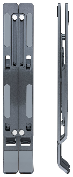 Tooq Soporte Elevador de Aluminio Plegable Gris TQLRS0035-AL-G