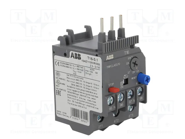 ABB Relé térmico AF 2,3÷3,1A ABB Relé térmico AF 2,3÷3,1A