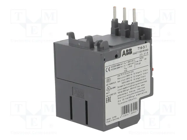ABB Relé térmico AF 2,3÷3,1A ABB Relé térmico AF 2,3÷3,1A