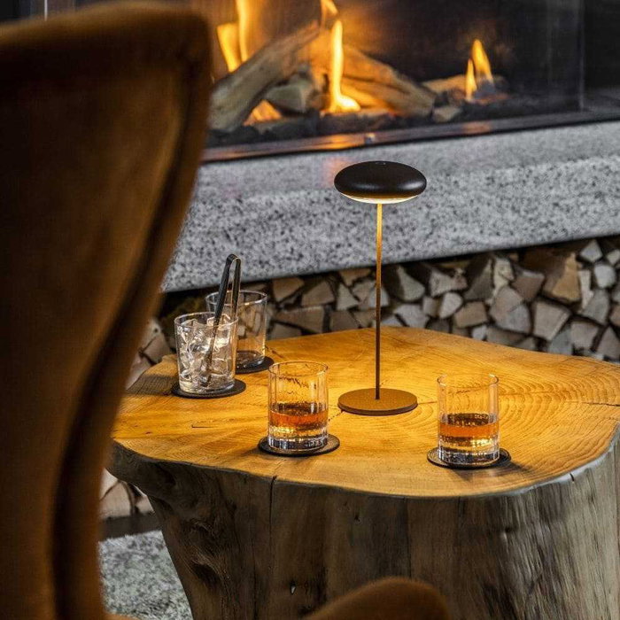 Broggi Lámpara de Mesa Recargable Nuvola | Autonomía 12h, Brillo Regulable, Uso Interior/Exterior, 3000K, 185 lm, 12x10x31 cm Broggi Lámpara de Mesa Recargable Nuvola | Autonomía 12h, Brillo Regulable, Uso Interior/Exterior, 3000K, 185 lm, 12x10x31 cm