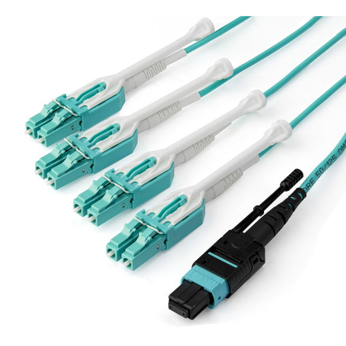 Cable fibra óptica Startech MPO8LCPL3M 3 m