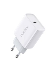 UGREEN 60450 Cargador Rápido USB C 20W Power Delivery 3.0 Blanco Universal Interior