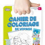 Jeux 2 momes Cuaderno para Colorear con Asa, 13 Animales, Puntos a Conectar, para Niños Mayores de 3 Años, 15x1,5xh.25 cm