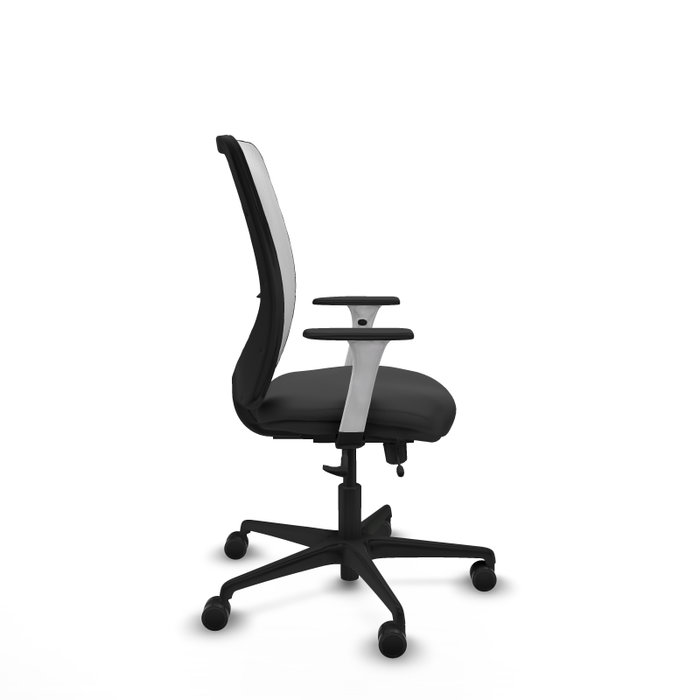 PIQUERAS Y CRESPO Silla de oficina Zulema Gris oscuro y Blanco PIQUERAS Y CRESPO Silla de oficina Zulema Gris oscuro y Blanco