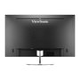 ViewSonic VX3276-4K-MHD Monitor 32" (80 cm) 4K Ultra HD 3840x2160, Panel VA, 4ms, HDR10, HDMI/DisplayPort, Altavoces, Diseño Sin Marco, Negro/Plata