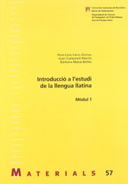 INTRODUCCI-A L´ESTUDI DE LA LELNGUA LLATINA, Pere-llu´s Cano Alonso - UAB