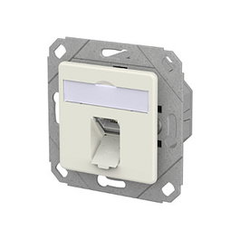 METZ CONNECT Anschlussdose E-DAT C6A LSA++ 1 Port RJ-45 Blanco (130E371102-I)