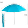 Sombrilla Aktive 200 x 206 x 200 cm