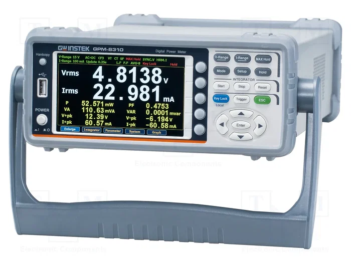 GW INSTEK GPM-8310/DA4 Medidor de Potencia True RMS GW INSTEK GPM-8310/DA4 Medidor de Potencia True RMS