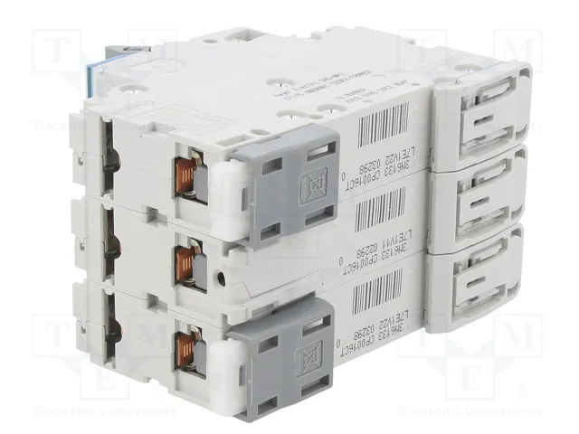 HAGER Interruptor Magnetotérmico NCN 3 Polos 16A 10kA HAGER Interruptor Magnetotérmico NCN 3 Polos 16A 10kA