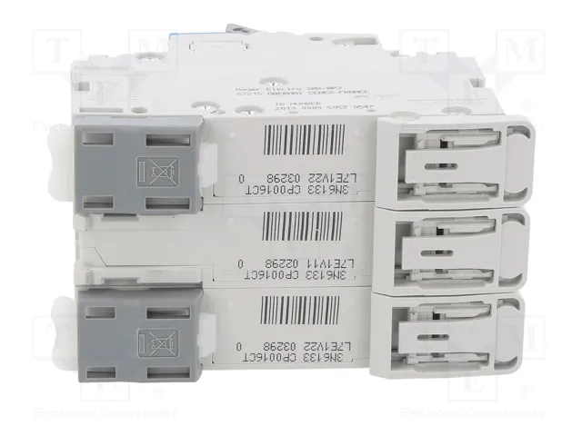 HAGER Interruptor Magnetotérmico NCN 3 Polos 16A 10kA HAGER Interruptor Magnetotérmico NCN 3 Polos 16A 10kA
