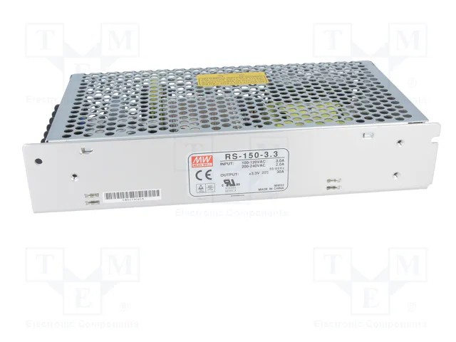 MEAN WELL RS-150-3.3 150W 3,3V DC